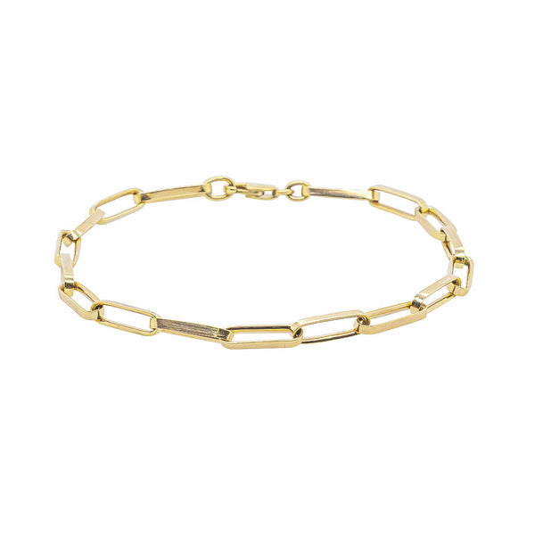 Recycled 9ct Yellow Gold 1st Edition Chain Bracelet - Bracelet - Walker & Hall