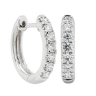 18ct White Gold .50ct Diamond Meridien Earrings - Earrings - Walker & Hall