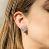 18ct White Gold 1.96ct Diamond Studs - Earrings - Walker & Hall