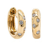 18ct Yellow Gold .13ct Diamond Lucky Earrings - Earrings - Walker & Hall