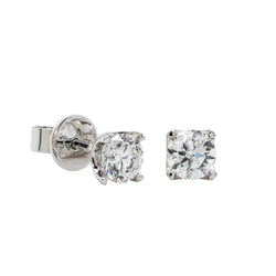 9ct White Gold .60ct Diamond Ava Stud Earrings - Earrings - Walker & Hall