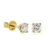 9ct Yellow Gold .60ct Diamond Ava Stud Earrings - Earrings - Walker & Hall