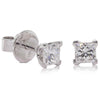 18ct White Gold 1.02ct Diamond Earrings - Walker & Hall