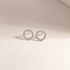9ct White Gold Diamond Forevermore Stud Earrings - Walker & Hall