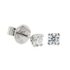 18ct White Gold .60ct Diamond Blossom Stud Earrings - Earrings - Walker & Hall