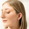 18ct White Gold 1.40ct Diamond Blossom Stud Earrings - Earrings - Walker & Hall