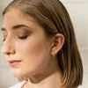 18ct White Gold .32ct Diamond Hoop Earrings - Earrings - Walker & Hall