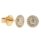 18ct Yellow Gold .40ct Diamond Isla Earrings - Earrings - Walker & Hall