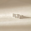 18ct White Gold Diamond Quattro Stud Earrings - Earrings - Walker & Hall