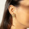 Vintage 19ct Yellow Gold .60ct Diamond Earrings - Earrings - Walker & Hall