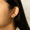 18ct White Gold .94ct Ruby & Diamond Halo Earrings - Earrings - Walker & Hall