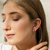 18ct Yellow Gold 1.08ct Sapphire & Diamond Jupiter Hoop Earrings - Earrings - Walker & Hall