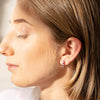18ct White Gold .37ct Ruby & Diamond Meridien Earrings - Earrings - Walker & Hall