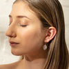 14ct White Gold Filigree Drop Earrings - Earrings - Walker & Hall