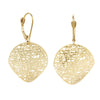 14ct Yellow Gold Petal Drop Earrings - Earrings - Walker & Hall