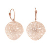 14ct Rose Gold Petal Drop Earrings - Earrings - Walker & Hall