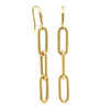 9ct Yellow Gold Negroni Drop Earrings - Earrings - Walker & Hall