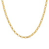 9ct Yellow Gold Oval Belcher Chain - Necklace - Walker & Hall