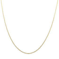 9ct Yellow Gold Cable Chain - Walker & Hall