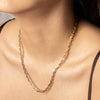 9ct Yellow Gold Chain Link Necklace - Walker & Hall