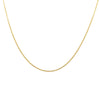 18ct Yellow Gold 1mm Round Trace Chain - Walker & Hall