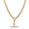 9ct Yellow Gold Curb Fob Chain - Necklace - Walker & Hall