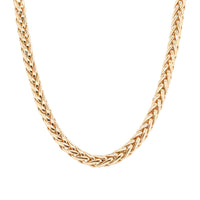 9ct Yellow Gold Foxtail Necklace-Necklace-Walker & Hall