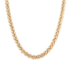 9ct Yellow Gold Foxtail Necklace - Necklace - Walker & Hall