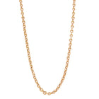 Deja Vu 9ct Rose Gold Cable Link Chain - Necklace - Walker & Hall