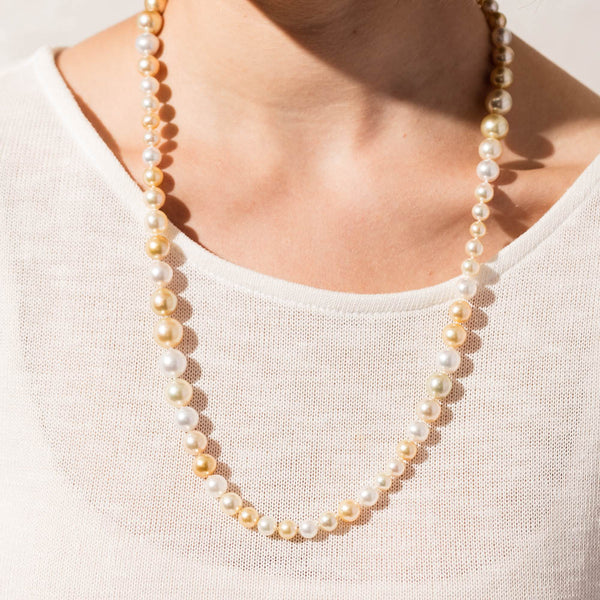 9ct Yellow Gold South Sea Pearl Strand - Walker & Hall