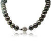 18ct White Gold Black Pearl Strand Necklace - Walker & Hall
