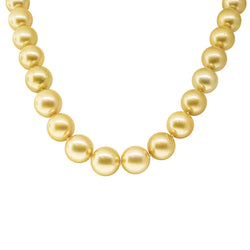 18ct Yellow Gold South Sea Pearl Strand - Walker & Hall