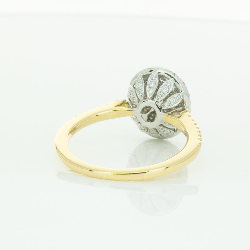 18ct Yellow Gold Opal & Diamond Sierra Ring-Ring-Walker & Hall