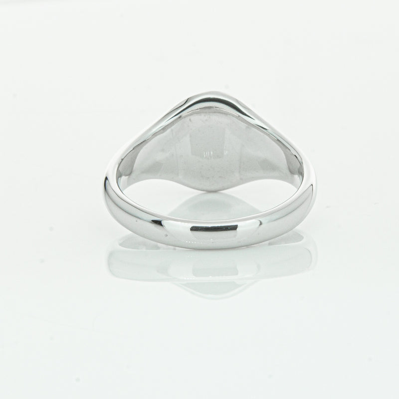 Sterling Silver Classic Signet Ring-Ring-Walker & Hall