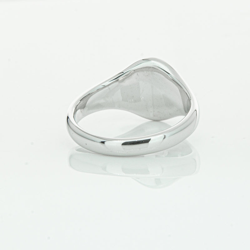 Sterling Silver Classic Signet Ring-Ring-Walker & Hall