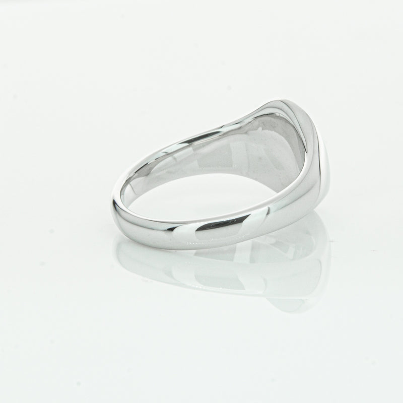 Sterling Silver Classic Signet Ring-Ring-Walker & Hall