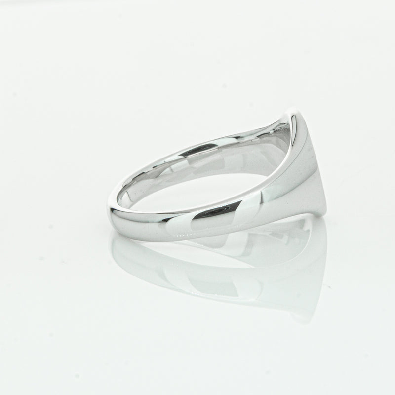 Sterling Silver Classic Signet Ring-Ring-Walker & Hall