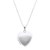 Sterling Silver Small Heart Locket - Necklace - Walker & Hall