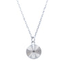 Sterling Silver Mini Reflections Pendant - Necklace - Walker & Hall