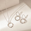 PRE - ORDER Sterling Silver Mini Entwined Pendant - Necklace - Walker & Hall