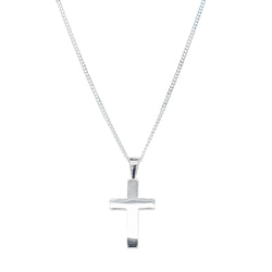 Sterling Silver Cross Pendant - Necklace - Walker & Hall