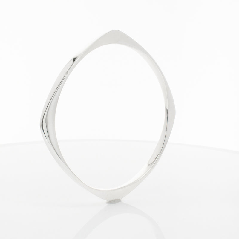 Sterling Silver Eos Bangle-Bracelet-Walker & Hall
