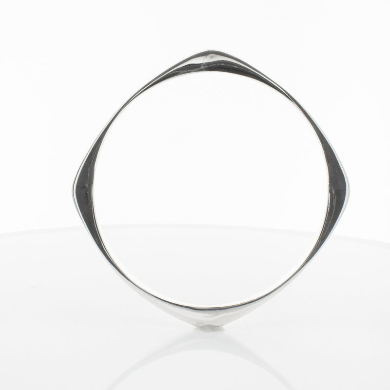Sterling Silver Eos Bangle-Bracelet-Walker & Hall