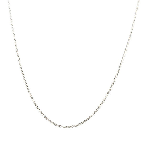 Sterling Silver Cable Chain - Walker & Hall