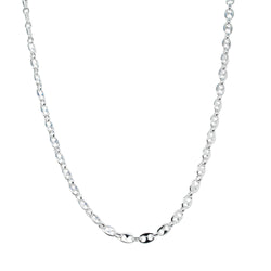Sterling Silver Anchor Link Necklace - Necklace - Walker & Hall