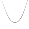 Sterling Silver Triple Trace Link Chain - Necklace - Walker & Hall