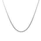 Sterling Silver Triple Trace Link Chain - Necklace - Walker & Hall