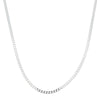 Sterling Silver Curb Link Chain - Necklace - Walker & Hall