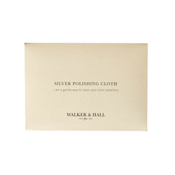 Walker & Hall Silver Polishing Cloth - Jewellery Cleaning Products - Walker & Hall