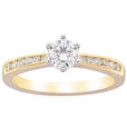 18ct Yellow Gold .50ct Diamond Avalon Ring - Ring - Walker & Hall